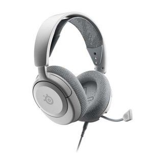 SteelSeries Arctis Nova 1P Multi-System Gaming Headset Noise Cancelling - White